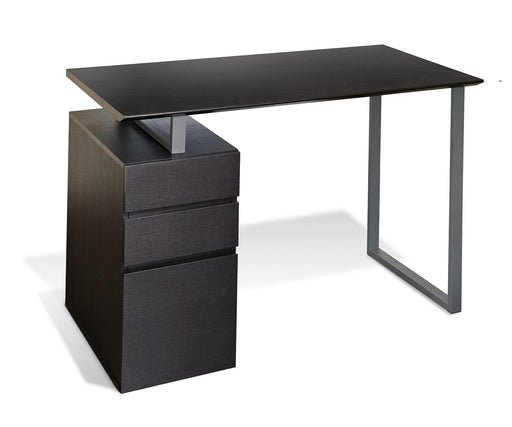 Unique Furniture 220-ESP Writing Desk with Drawers, Espresso