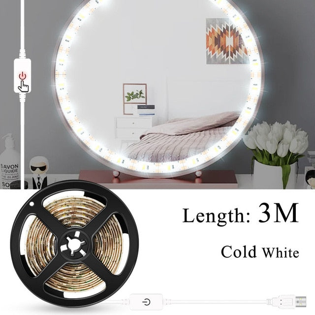 Vanity Mirror Lights LED Lights, Hollywood style  Bathroom Dressing Room Vanity Table