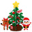 Felt Christmas Tree for Kids Toys Artificial Tree Wall Hanging Ornaments Christmas Decoration for Home