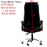 Office Stretch Spandex Chair Covers Anti-dirty Computer Seat Chair Cover Removable Slipcovers For Office Seat Chairs