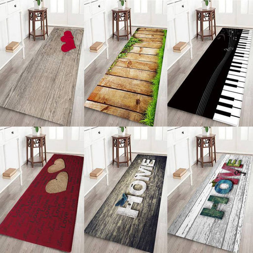 Printed Flannel Area Rug